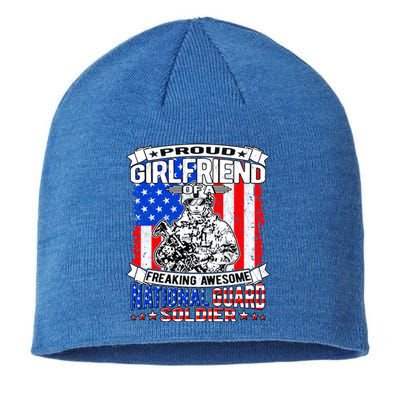 Proud Friend Of A National Guard Soldier Military Lover Meaningful Gift Sustainable Beanie