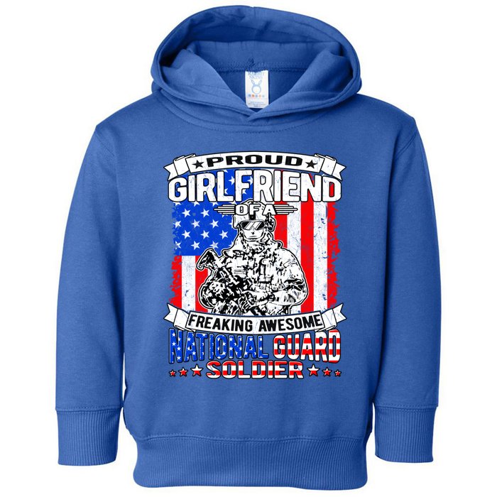 Proud Friend Of A National Guard Soldier Military Lover Meaningful Gift Toddler Hoodie