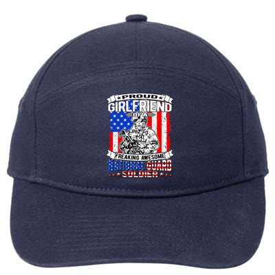 Proud Friend Of A National Guard Soldier Military Lover Meaningful Gift 7-Panel Snapback Hat