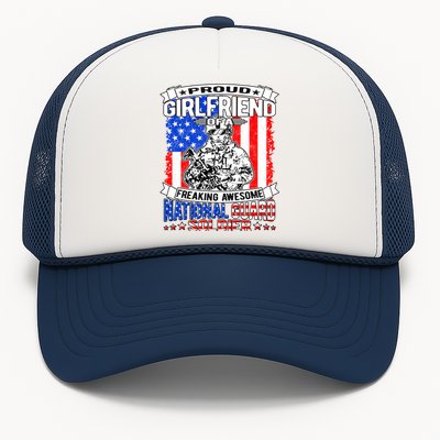 Proud Friend Of A National Guard Soldier Military Lover Meaningful Gift Trucker Hat