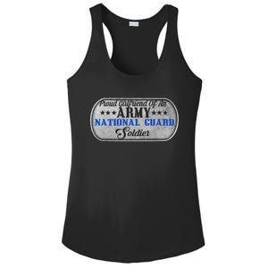 Proud Friend Of An Army National Guard U S Military Gift Ladies PosiCharge Competitor Racerback Tank