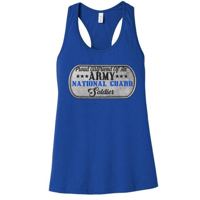 Proud Friend Of An Army National Guard U S Military Gift Women's Racerback Tank