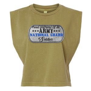 Proud Friend Of An Army National Guard U S Military Gift Garment-Dyed Women's Muscle Tee