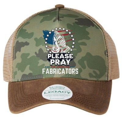 Prayers For Our Fabricators For Patriotic Apparel Collectors Legacy Tie Dye Trucker Hat