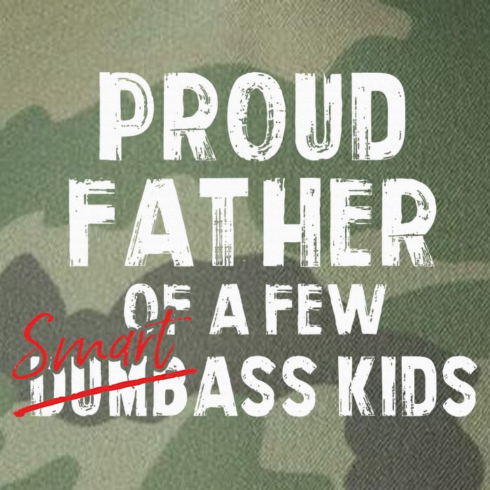 Proud Father Of A Few Smart Ass Not Dumbass Legacy Tie Dye Trucker Hat