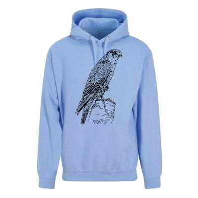 Peregrine Falcon Ornithology Falconer Bird Lover Unisex Surf Hoodie