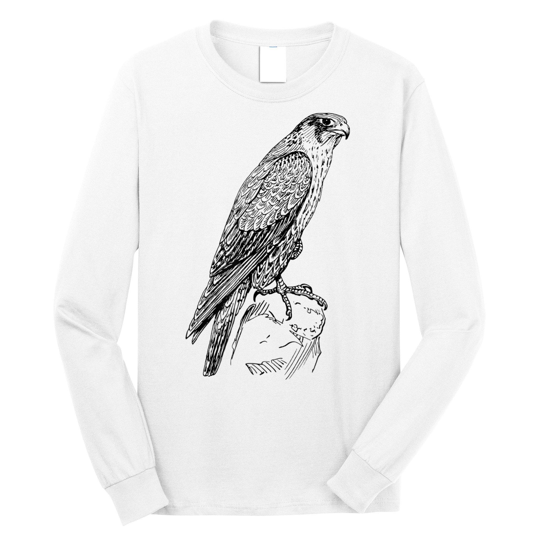 Peregrine Falcon Ornithology Falconer Bird Lover Long Sleeve Shirt