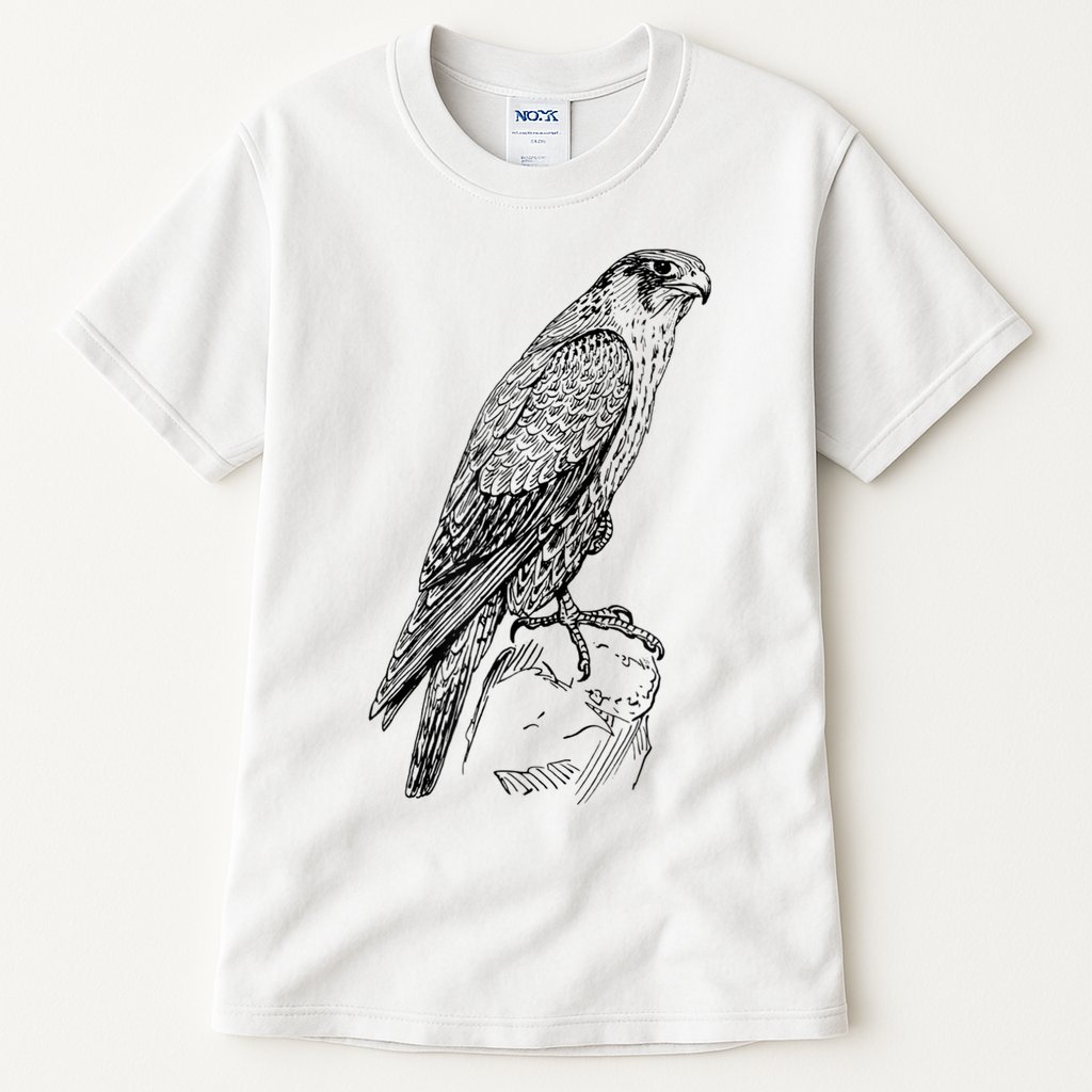 Peregrine Falcon Ornithology Falconer Bird Lover Tall T-Shirt