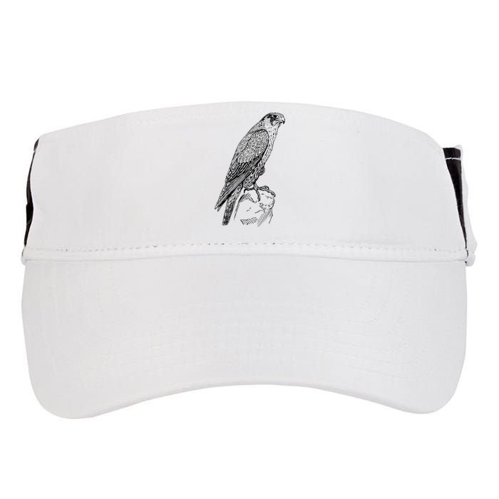 Peregrine Falcon Ornithology Falconer Bird Lover Adult Drive Performance Visor