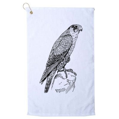 Peregrine Falcon Ornithology Falconer Bird Lover Golf Towel