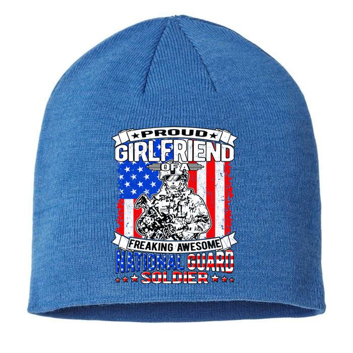 Proud Friend Of A National Guard Soldier Military Lover Gift Sustainable Beanie