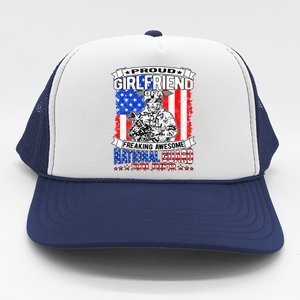 Proud Friend Of A National Guard Soldier Military Lover Gift Trucker Hat