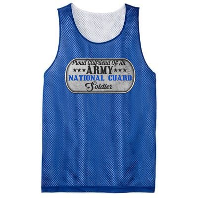 Proud Friend Of An Army National Guard U S Military Great Gift Mesh Reversible Basketball Jersey Tank