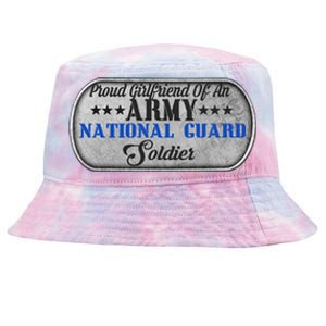 Proud Friend Of An Army National Guard U S Military Great Gift Tie-Dyed Bucket Hat