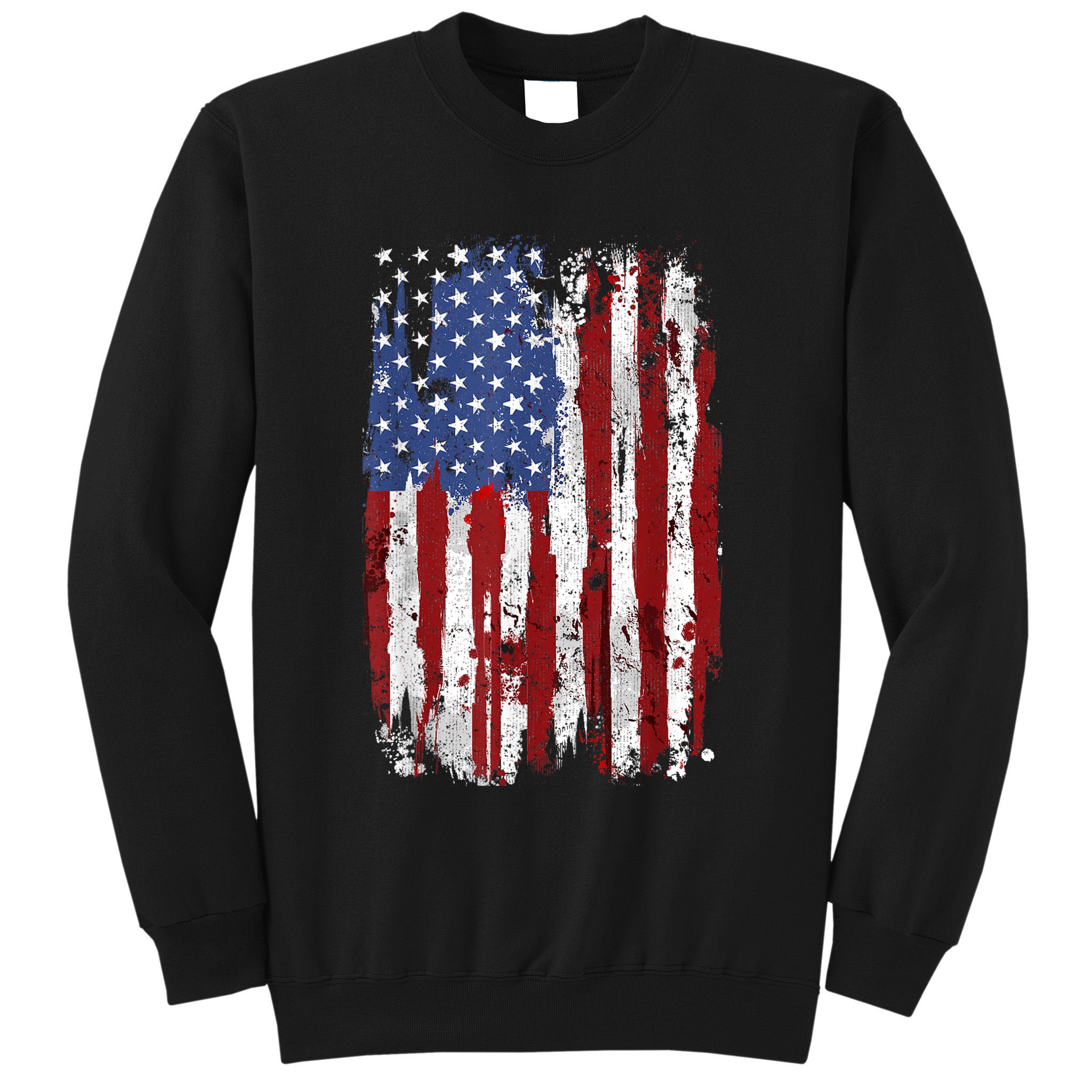 Patriotic Fourth Of Usa Flag American Flag United States Of America 4th Of July Sweatshirt