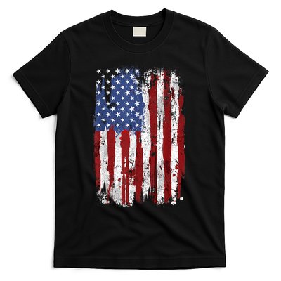 Patriotic Fourth Of Usa Flag American Flag United States Of America 4th Of July T-Shirt