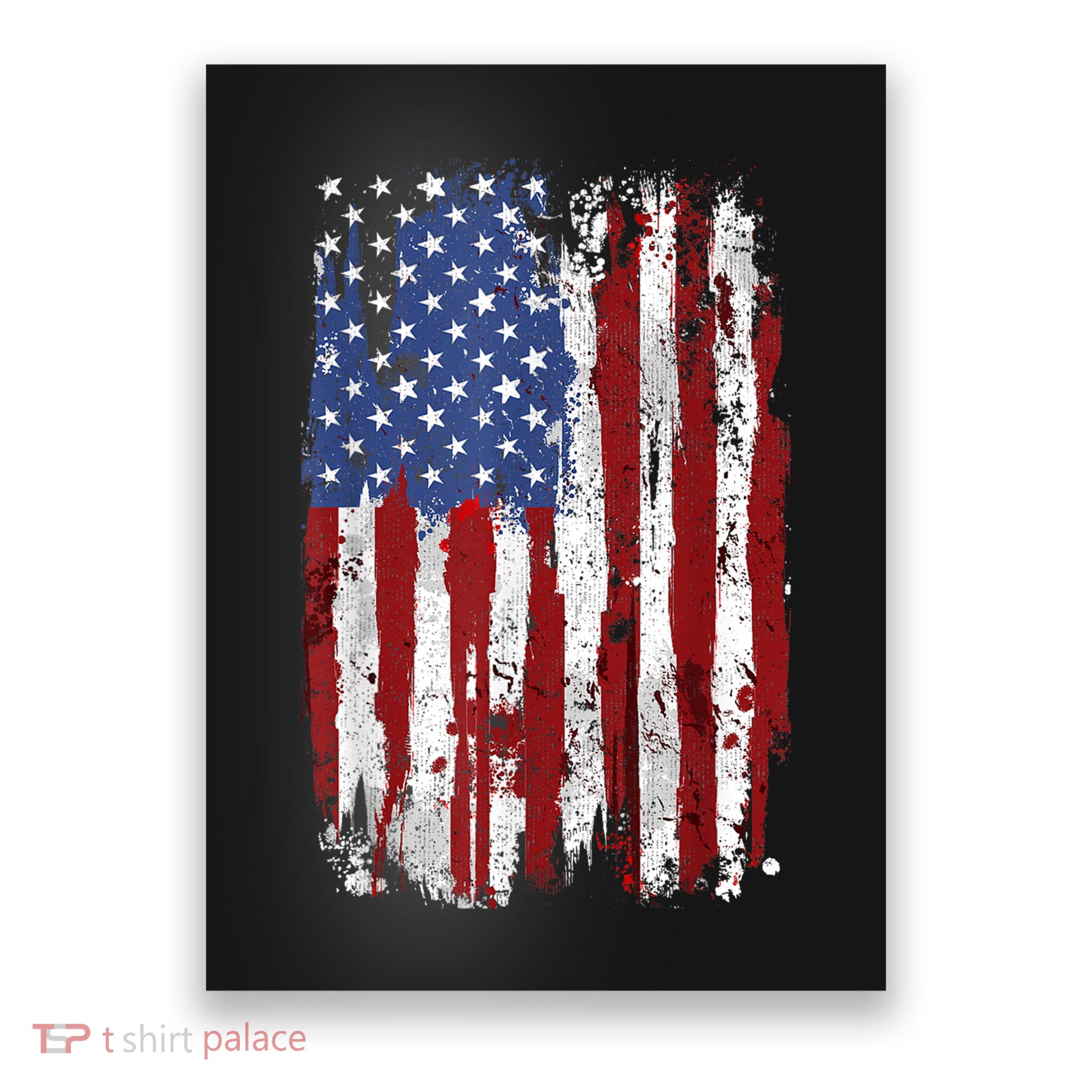 Patriotic Fourth Of Usa Flag American Flag United States Of America 4th Of July Poster