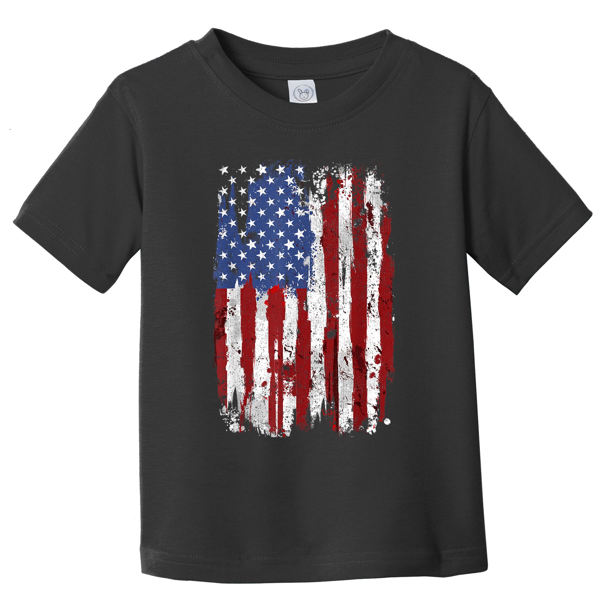Patriotic Fourth Of Usa Flag American Flag United States Of America 4th Of July Toddler T-Shirt