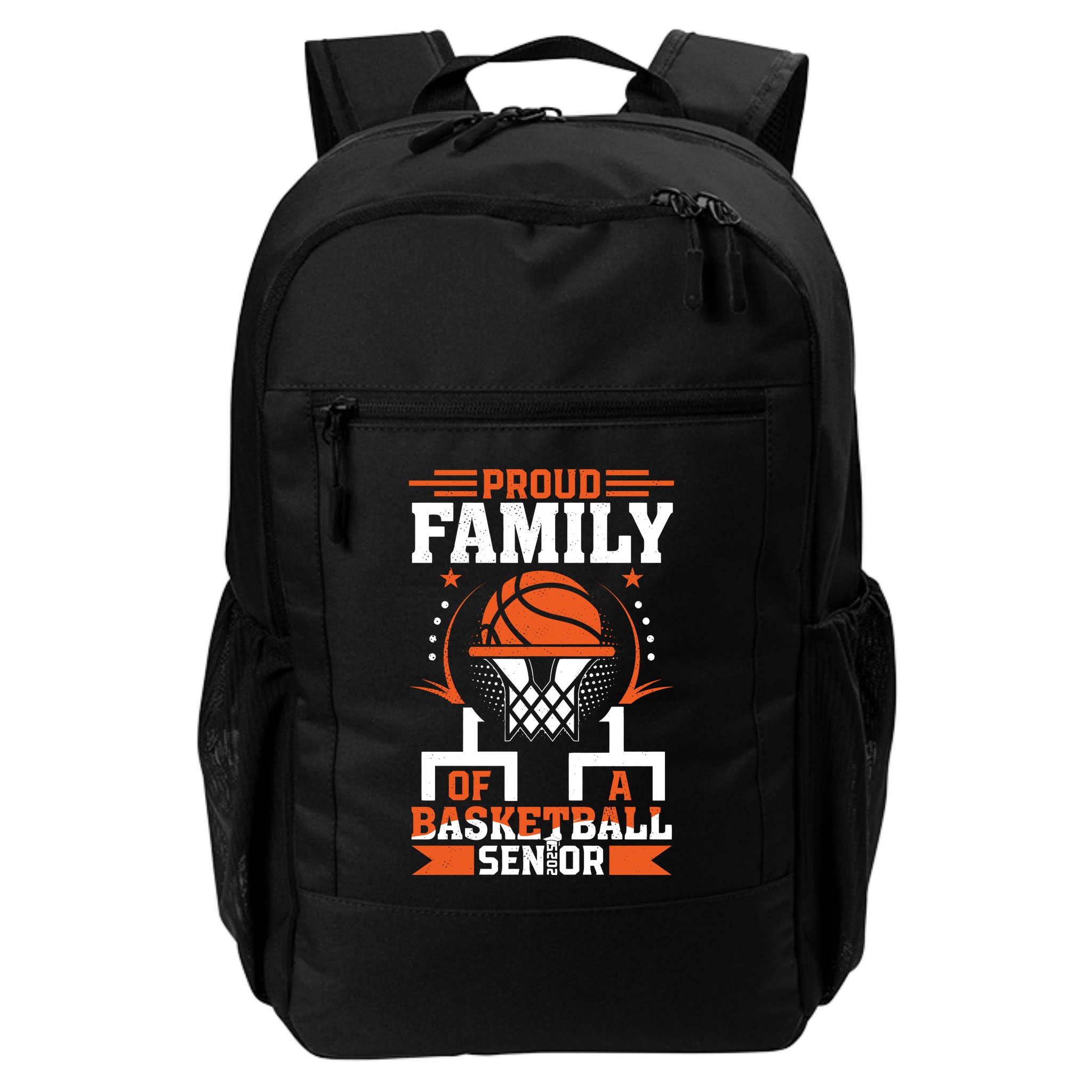 Proud Family Of A Basketball Senior 2025 Graduation Costume Backpack