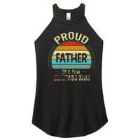 Proud Father Of A Few Smartass Fathers Day Women's Perfect Tri Rocker Tank