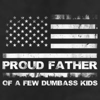 Proud Father Of A Few Dumbass Funny Fathers Day Adult Drive Performance Visor