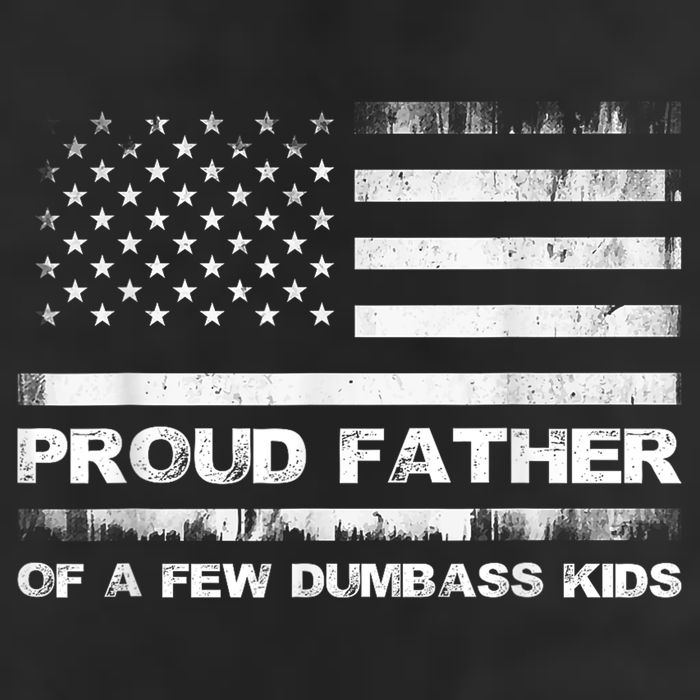 Proud Father Of A Few Dumbass Funny Fathers Day Adult Drive Performance Visor