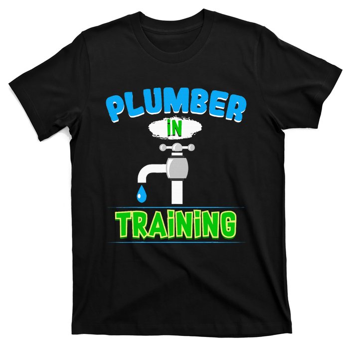 Plumbing Future Plumber In Training Pipefitter T-Shirt