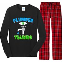 Plumbing Future Plumber In Training Pipefitter Long Sleeve Pajama Set