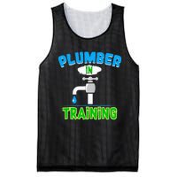 Plumbing Future Plumber In Training Pipefitter Mesh Reversible Basketball Jersey Tank