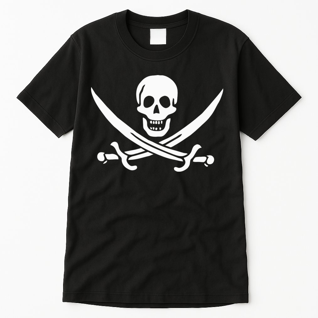 Pirate Flag Tall T-Shirt