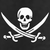 Pirate Flag 25L Jumbo Tote