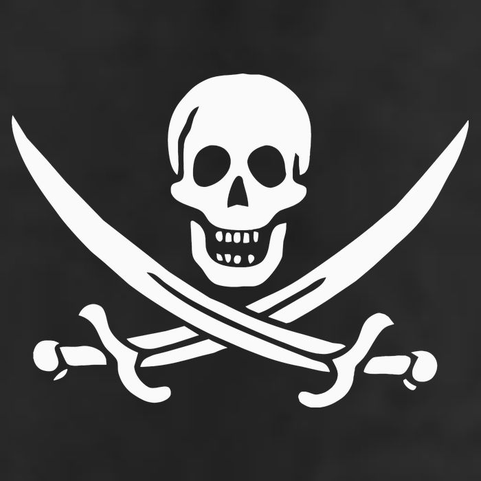 Pirate Flag 25L Jumbo Tote
