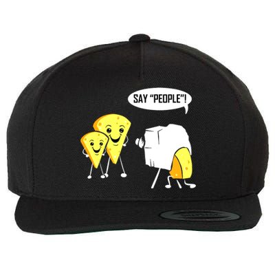 Photographer For Photography Lover Photo Cheese Say People Wool Snapback Cap