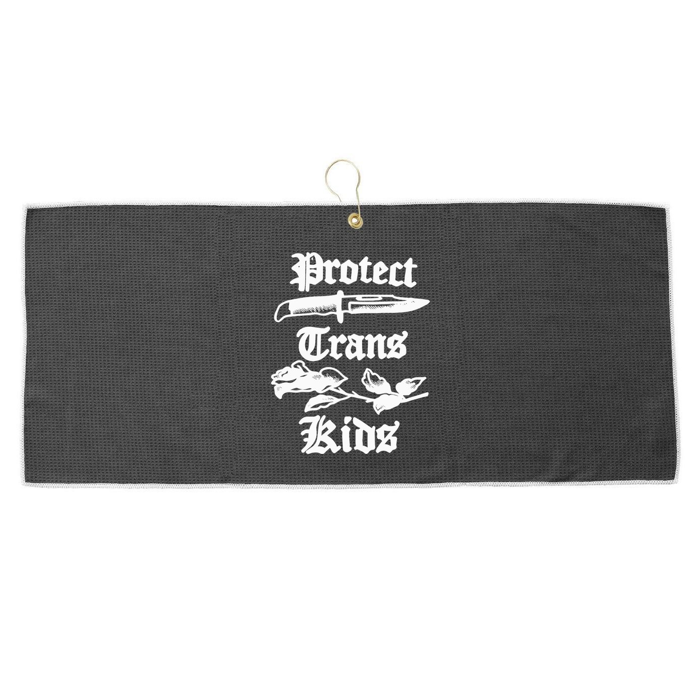 Peggy Flanagan Protect Large Microfiber Waffle Golf Towel