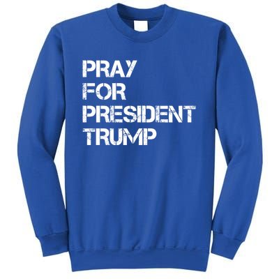 Pray For President Trump 2024 Support Trump Election 2024 Gift Sweatshirt