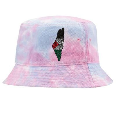 Palestine Flag Palestinian Tie-Dyed Bucket Hat