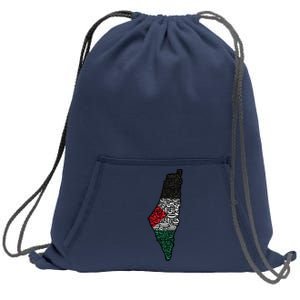 Palestine Flag Palestinian Sweatshirt Cinch Pack Bag