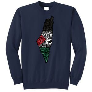 Palestine Flag Palestinian Tall Sweatshirt