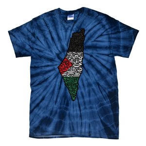 Palestine Flag Palestinian Tie-Dye T-Shirt