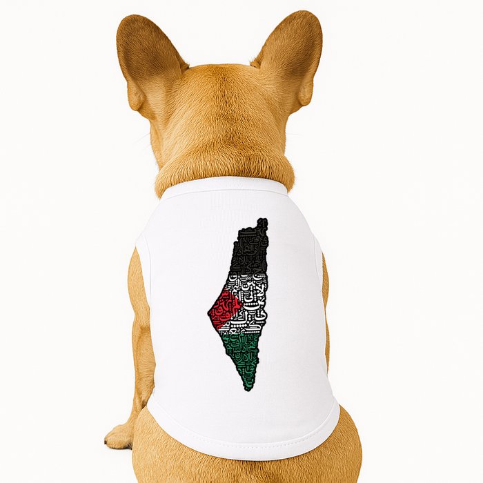 Palestine Flag Palestinian Doggie Tank