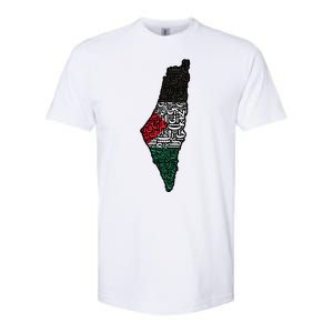 Palestine Flag Palestinian Softstyle CVC T-Shirt