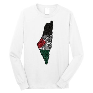 Palestine Flag Palestinian Long Sleeve Shirt