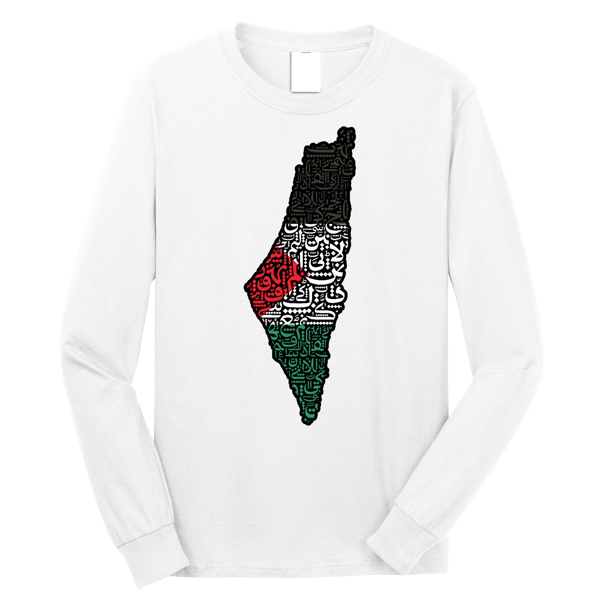 Palestine Flag Palestinian Long Sleeve Shirt