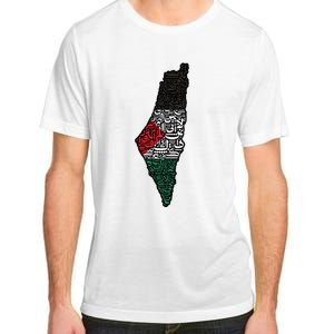 Palestine Flag Palestinian Adult ChromaSoft Performance T-Shirt