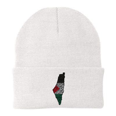 Palestine Flag Palestinian Knit Cap Winter Beanie