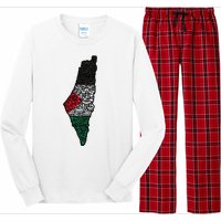 Palestine Flag Palestinian Long Sleeve Pajama Set