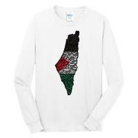 Palestine Flag Palestinian Tall Long Sleeve T-Shirt