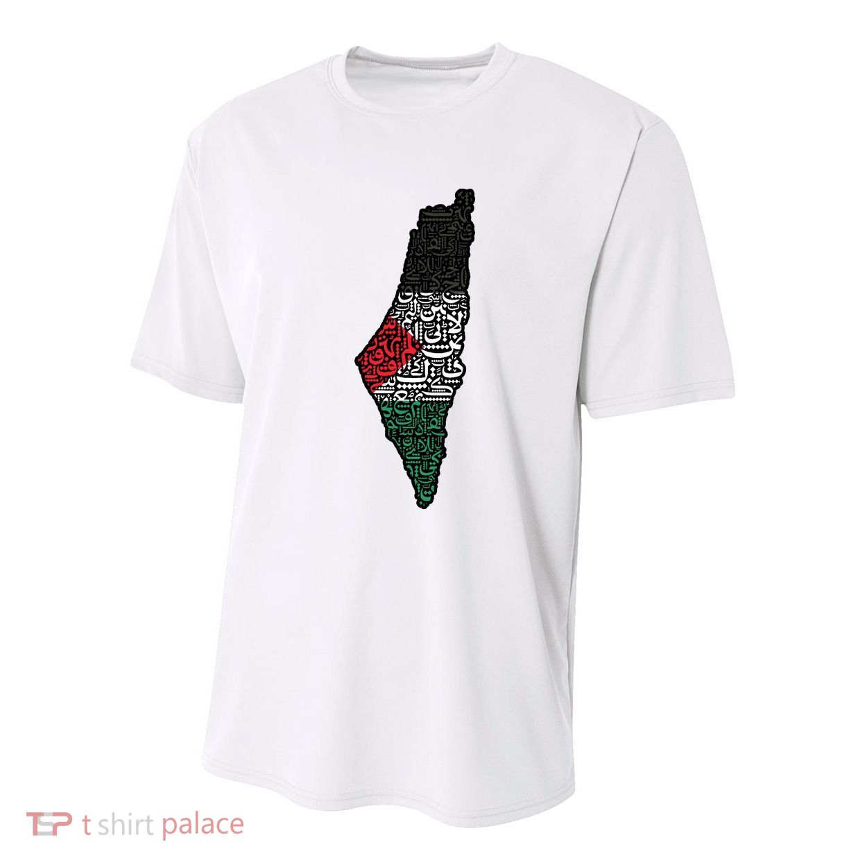 Palestine Flag Palestinian Youth Performance Sprint T-Shirt