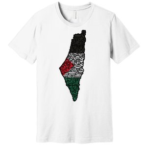 Palestine Flag Palestinian Premium T-Shirt