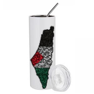 Palestine Flag Palestinian Stainless Steel Tumbler